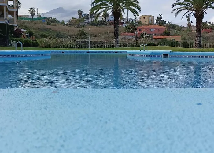 Acogedor Vistas Piscina Y Teide Appartement Santa Úrsula