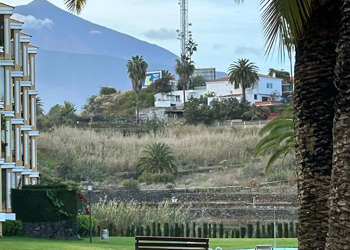 Acogedor Vistas Piscina Y Teide Daire Santa Úrsula